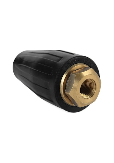 Baskı Yıkayıcı İpuçları Turbo Memesi 4000psi Maks Dönme Baskı Yıkayıcı Memesi 1/4'' Hızlı Bağlantı İle Reklam Kabuğunu Pasından Kaldırmak İçin