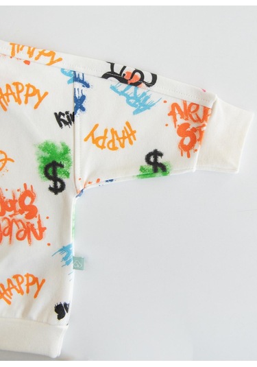 Organik Carles 2'li Takım Bebek Boy Çok Renkli Çok Renkli