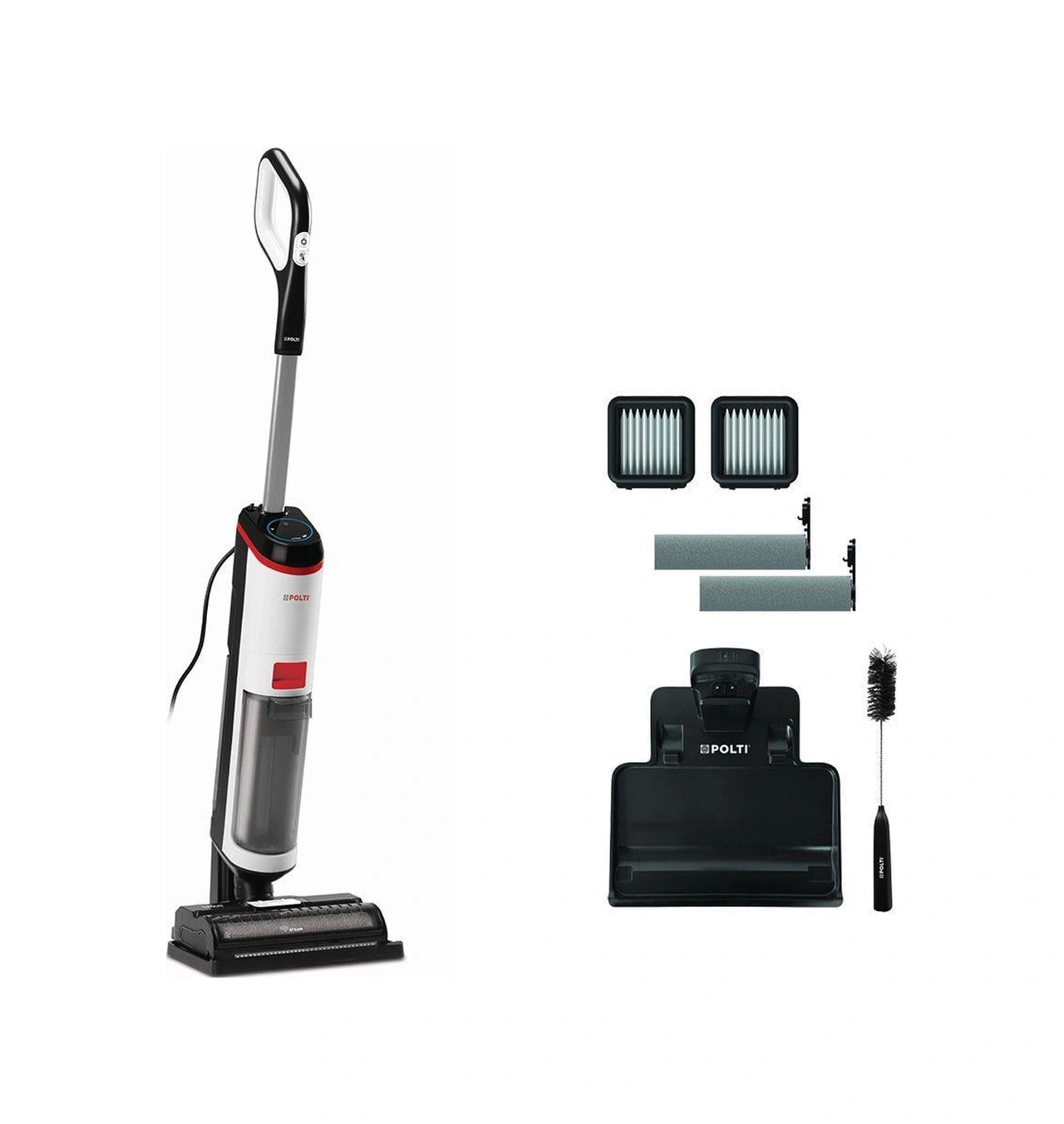 Polti RollySteam WD10 Kablolu Buharlı Islak Kuru Süpürge