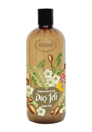 Ersağ Argan Yağlı Duş Jeli 3 x 500 ML + Cleanball Masaj Kremi 100 ML