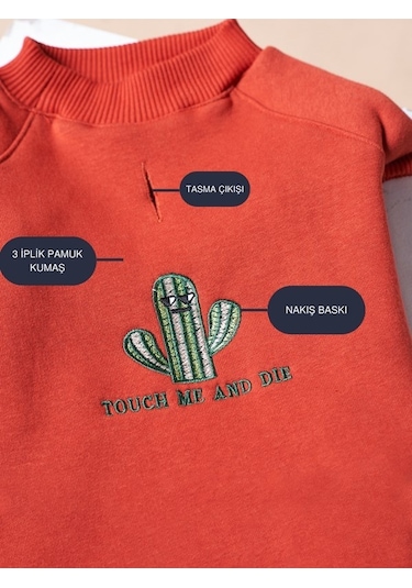 Cacti Küçük ve Orta Irk Köpekler İçin Köpek Sweatshirt