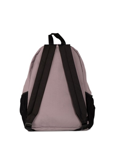 Gri Önü Nakışlı Laptop Bölmeli Unisex Sırt Okul Çantası Back To School gri