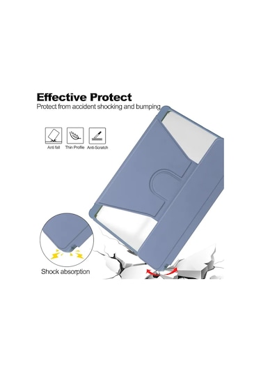 Samsung Galaxy Uyumlu Tab S9 Fe Plus Klavyeli Deri Kılıf - Lavanta