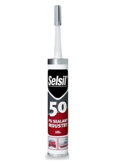 Selsil Oto Inşaat Pu Mastik Güçlü Silikon Yapıştırıcı 280 Ml