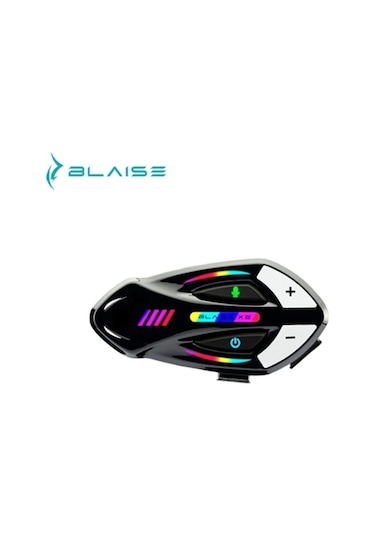 Blaise X2 Bluetooth İnterkom Seti Siyah
