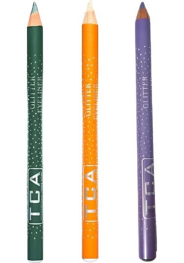 Tca Simli Glitter Eyeliner Kalem Seti 3'lü