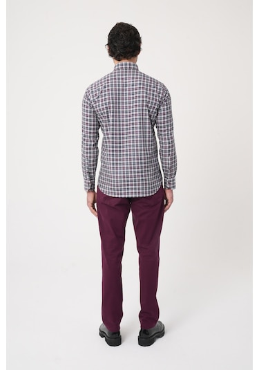 Bisse Uzun Kollu Paşa Yaka Regular Fit Erkek Bordo Gömlek Gmeks252131 E25 Bordo Bisse Uzun Kollu Paşa Yaka Regular Fit Erkek Bordo Gömlek Gmeks252131 E25 Bordo