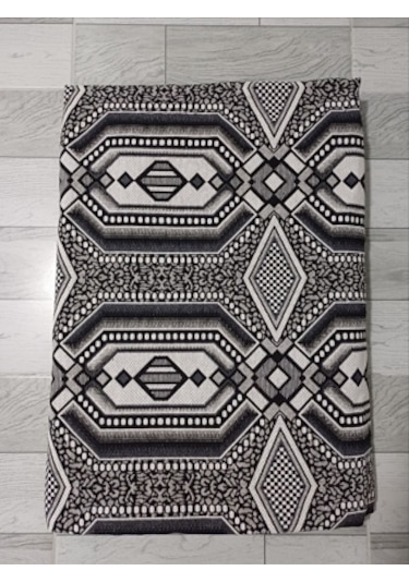 Savan Dokuma Halı Örtüsü 9m² 240 340 Kale Siyah3 Diğer