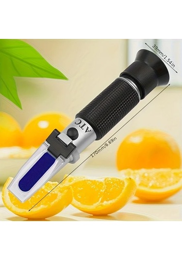 Boatshop1 1 Bilgisayar 2 Adet 1 Adet El Tipi Otomatik Refraktometre Atc 0 32 Brix Bal Sebze Test Cihazı