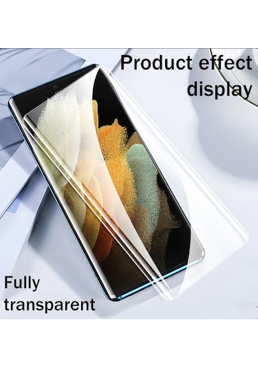 Tecno Camon 40 Pro 5G Kavisli Ekran Koruyucu Nano Polimer Film -Extra Darbe Koruma-Tam Kaplar
