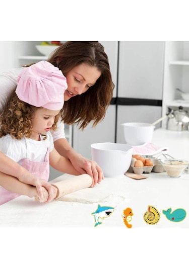 12 Adet Paslanmaz Çelik Pişirme DIY Araçları