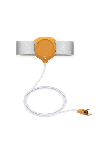 Konesam Bebek Islaklık Alarmı - Titreşimli Ve Sesli Uyarı, Klipsli Tasarım, Portakal Rengi