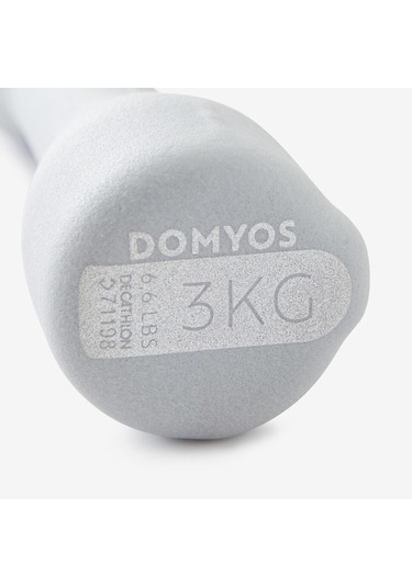 Domyos Fitness Dambılı - 2 3 Kg - Gri - Easy