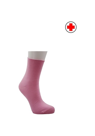 Kadın Çok Renkli Yarım Konç Diyabetik Şeker Çorabı Pamuklu Sıkmayan Çorap 6'lı Paket Çok Renkli