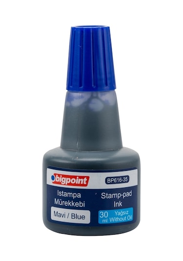 Bigpoint P616-35 Istampa Mürekkebi 30 ML Mavi