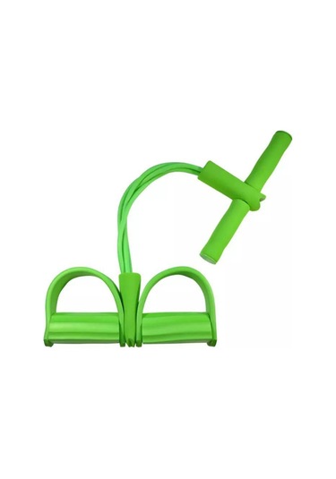 Body Trimmer 4 Lastikli Egzersiz Aleti El Ayak Direnç Yayı Lastik