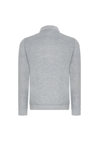 V9007 Dewberry Erkek Sweatshırt-gri Gri