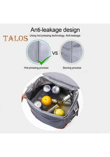 Lacivert 9l/16l Yalıtımlı Çanta Çok Amaçlı Büyük Kapasiteli Bento Çantası Fermuar Kapatma Termal Piknik Çantası Ev Dış Mekan İçin Small Lacivert