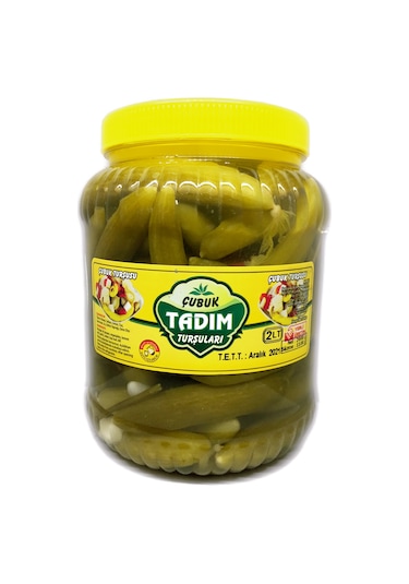 Çubuk Tadım Turşuları No 0 Çubuk Salatalık Turşusu 2 KG
