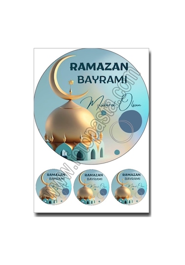 Ramazan Yenilebilir Resim Baskısı 6