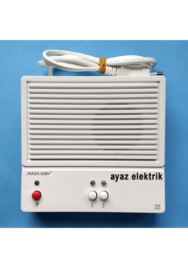 Akelsan 2 Li Diafon Konuşma Merkezi Çaycı-Odacı-Kapıcı Diyafon
