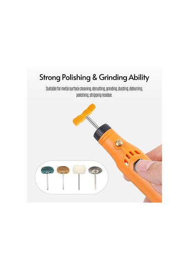 Geeksen 25 Parçalı Elektrikli Taşlama Aksesuar Seti - Cilalama, Kesme Ve Temizleme İçin Komple Ekipman