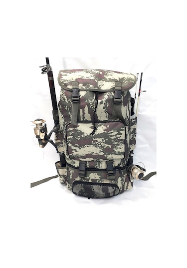 Rowan Çanta Termal Bölmeli̇  Kamuflaj Kamp Ve Balıkçı Çantası