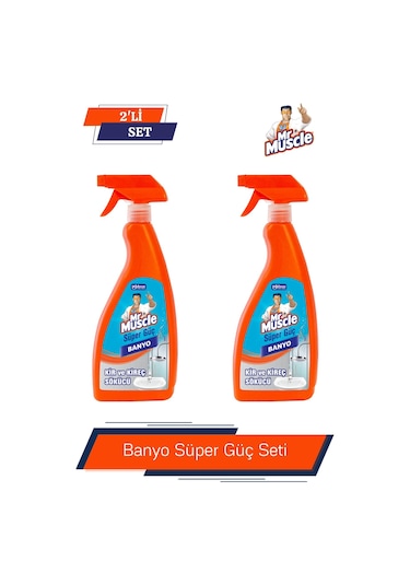 Mr. Muscle Süper Güç Banyo 2 x 750 ML