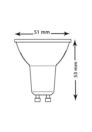 Osram Ledvalue 4,5w 50w Par16 Gu10 Spot Ampul 6500k Beyaz - 3 Adet Çanak Lamba