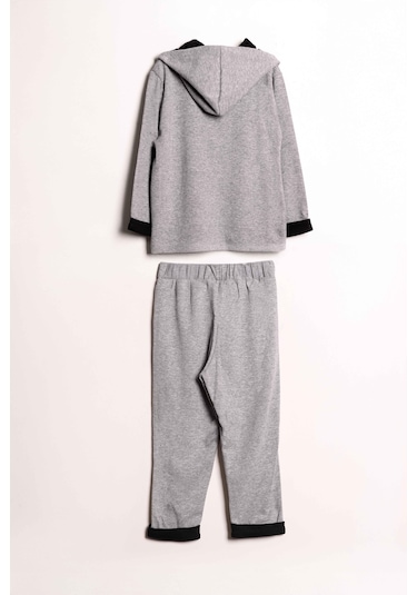 Luess Erkek Çocuk Kapüşonlu Düğme Detaylı Mevsimlik Alt Üst Takım -gri 3-4 Yaş 8-9 Yaş Gri Luess Erkek Çocuk Kapüşonlu Düğme Detaylı Mevsimlik Alt Üst Takım -gri 3-4 Yaş 8-9 Yaş Gri