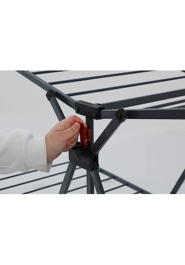 Zırhlı Sağlam Çamaşır Kurutmalığı Ar-222 Siyah