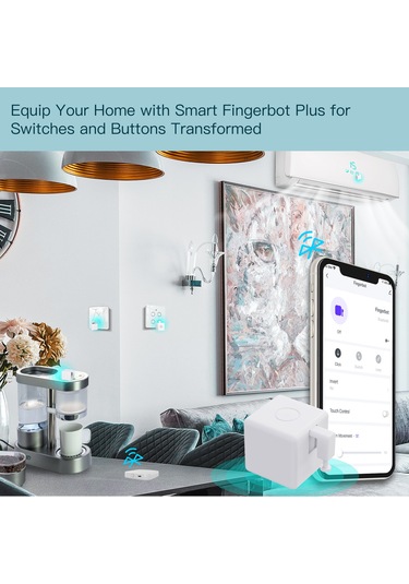 Singree Akıllı Parmak Robotu - Bluetooth Kontrollü, Zamana Ayarlı, Ev Otomasyonu İçin Mükemmel Çözüm