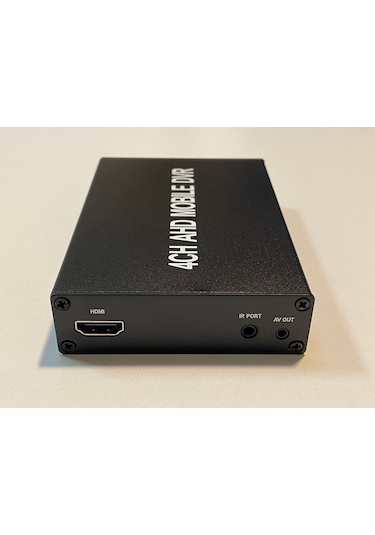 Unique UQ-402DVR-AHD 4 Ch Analog & Ahd Mobil DVR 128 GB Maksimum