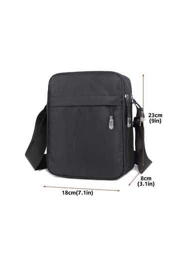 Youtek Hafif Dış Mekan Spor Çantası, Dikey Tek Askılı, Oxford Kumaş, 8005 Modeli Çok Renkli