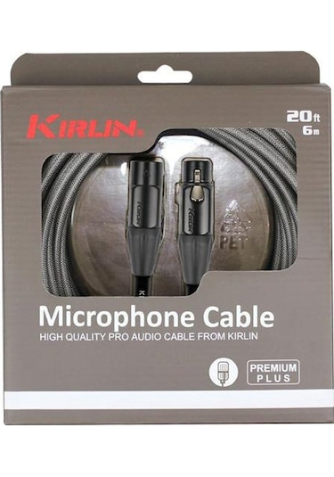 KIRLIN MWB-220-BEG-3M BR Mikrofon Kablosu ( 3mt)