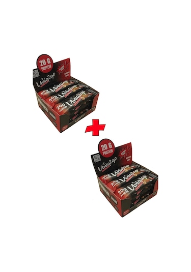 Uniq2go Power Almond Maxibar Protein Bar 65 G - %30 Protein 2 Kutu 24 Adet
