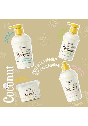 Thalia Hindistan Cevizi Kokulu El ve Vücut Losyonu 250 ML