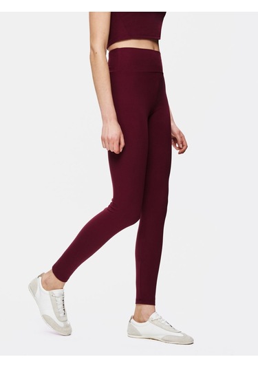 Ltb Basic Slim Fit Kırmızı Tayt Kırmızı L