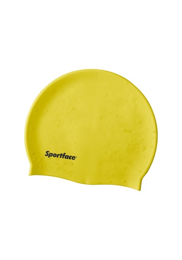 Sf-036 Silikon Yetişkin Havuz Bonesi Std / Sarı Çok Renkli