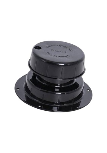 Suntek Genel Rv Kanal Havalandırma Kapağı Karavan Siyah