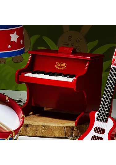 Vilac - Mini Piyano - Kırmızı
