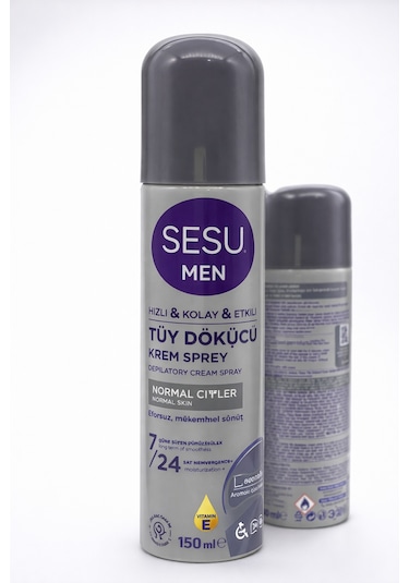 Sesu Men Tüy Dökücü Krem Sprey 150 ML