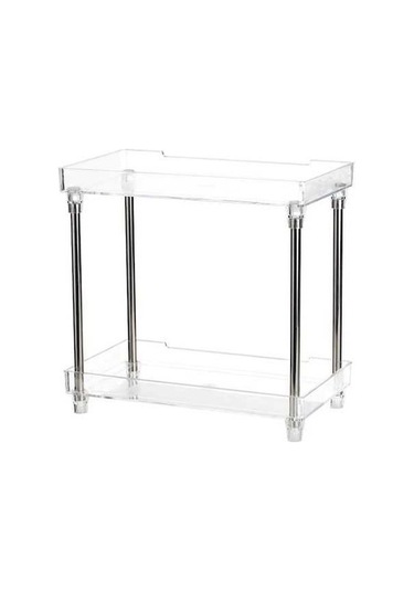 Novahub Şeffaf İki Katlı Banyo Ve Tezgah Organizatörü Kozmetik Saklama Diğer