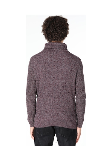 Colin's Slim Fit Bordo Erkek Kazak CL1060914_Q1.V1_BRD Bordo