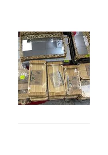 Bambu Sunumluk 24x12 Royaleks-tray2412 Ahşap