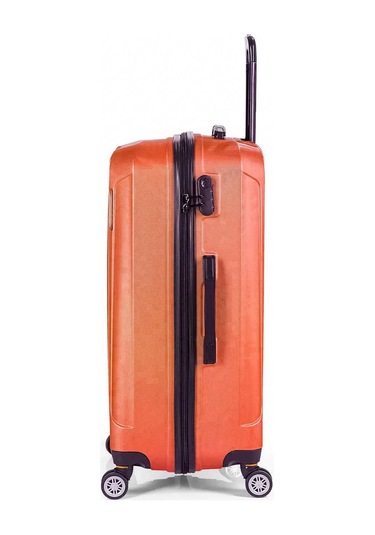 Polo&sky Spring Model Turuncu Renk Orta Boy Valiz Bavul Turuncu