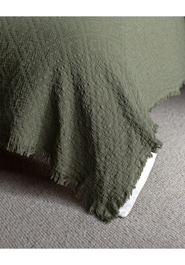 Madame Coco Vue Çift Kişilik Yatak Örtüsü - Lüks Koleksiyon 8682116909105 Çok Renkli