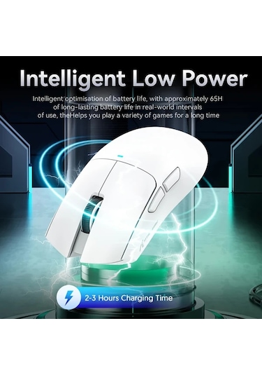 Oldfriend Attack Shark X11se Kırmızı Kablosuz Oyun Faresi 59g Rgb Manyetik Şarj 22k Dpı Diğer