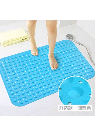 Fosenze Banyo Kayma Engeli Paspas Mavi 40x100cm - Duşakabin Banyo Tuvalet Yatakları, Konforlu Ve Dayanıklı, Ev Otel Kullanıma Uygun Diğer