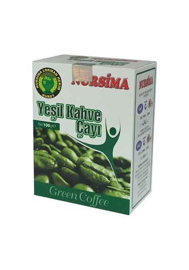Nursima Yeşil Kahve Çayı 40'lı 100 G